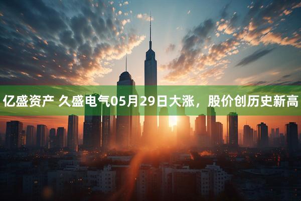 亿盛资产 久盛电气05月29日大涨，股价创历史新高