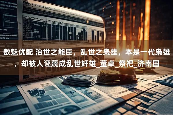 数魅优配 治世之能臣，乱世之枭雄，本是一代枭雄，却被人诬蔑成乱世奸雄_董卓_祭祀_济南国