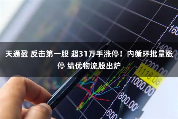 天通盈 反击第一股 超31万手涨停！内循环批量涨停 绩优物流股出炉